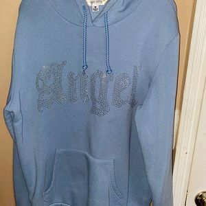 Sky Blue Angel Hoodie